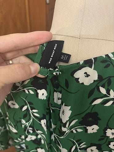 what: Повседневное платье, Лето, Длинная модель, Полиэстер, M — 4