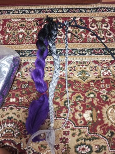 коса е34: Наращивание волос с эффектным омбре-переходом от черного к — 1