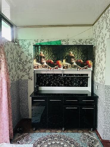 бишкек киргизия 1: 4 комнаты, 80 м², Хрущевка, Хрущевка, 1 этаж, Свежий ремонт — 2