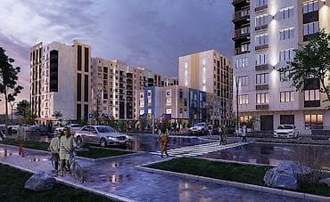 сдаю квартиру дордой моторс: 1 комната, 38 м², Элитка, 8 этаж, Готовая ПСО (под самоотделку) — 2