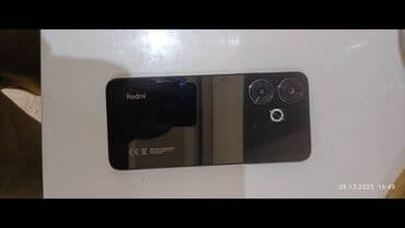 Redmi, Redmi 13, Б/у, 256 ГБ, цвет - Черный, 2 SIM