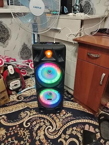 dj controller: Портативная акустическая система с подсветкой RGB - Два — 2