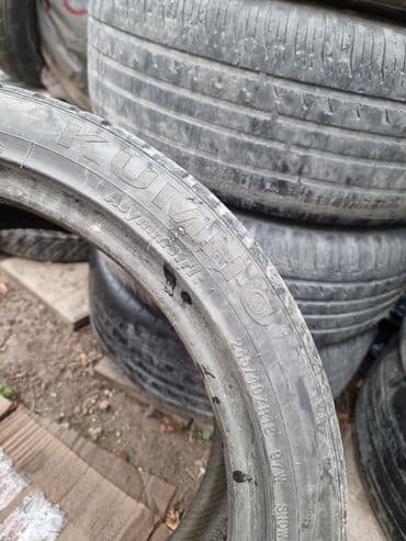 Шины 245 / 40 / R 18, Зима, Б/у, 1 шт, Легковые, Китай, Kumho