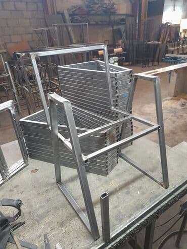 офисные мебели бишкек: ЛОФТ стилиндеки стол стул.диван, кроват, качели жана башка мебелдерине — 13