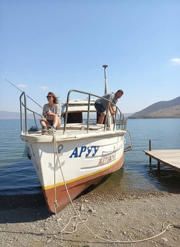 продаю в связи с переездом: Лодка, Моторная — 2