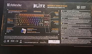 logitech g103: Клавиатура, Механическая, Проводное подключение, Размер: 80% — 4