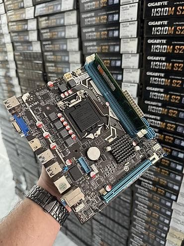 Материнская плата для ПК, Новый, Gigabyte, LGA1151, Micro-ATX