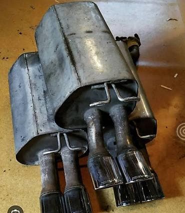 Глушитель Mercedes-Benz