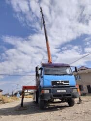 бу дрел: Автокран, MAN, 1998 г., 17 м — 4