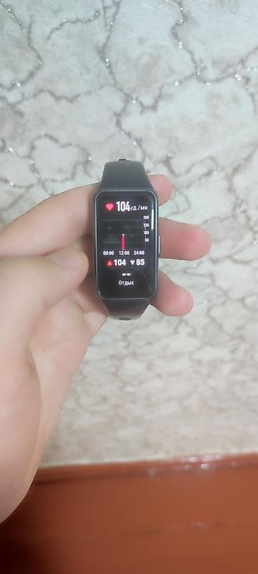 Другие смарт-часы: Смарт-часы Huawei band 6 фитнес-браслет с прямоугольным цветным — 6