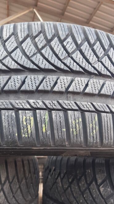 зимный шыны: Шины 245 / 45 / R 18, Зима, Б/у, Пара, Корея, Kumho — 2