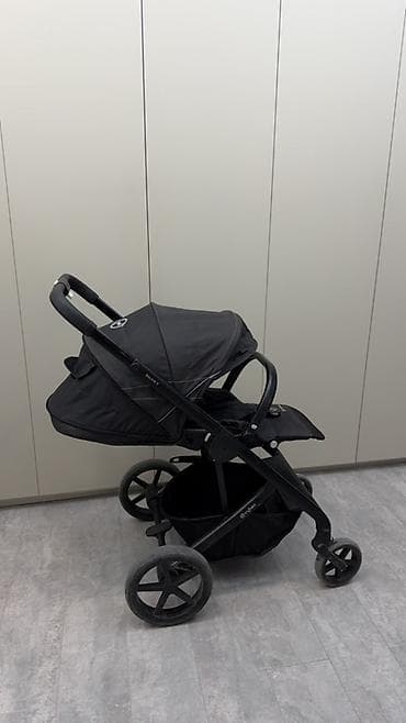 кыргыз кийими: Балдар арабасы, Cybex, түсү - Кара, Колдонулган, Өзү алып кетүү — 2