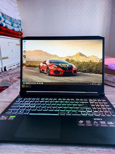 ноутбук продается: Ноутбук, Acer, 16 ГБ ОЗУ, Intel Core i5, 15.6 ", Б/у, Игровой, память NVMe SSD — 1