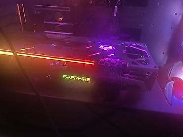 Видеокарта для ПК, Б/у, ЖК Sapphire, Radeon RX, 16 ГБ — 2