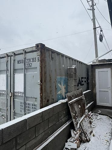 отделка контейнера бишкек: Морской сухогрузный контейнер 20 футов (тип 22G1), бренд Maersk — 3