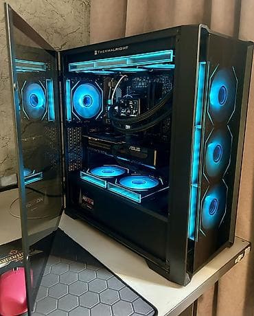 Компьютер, ядер - 12, ОЗУ 32 ГБ, Для работы, учебы, Б/у, AMD Ryzen 5, NVIDIA GeForce RTX 5070, NVMe