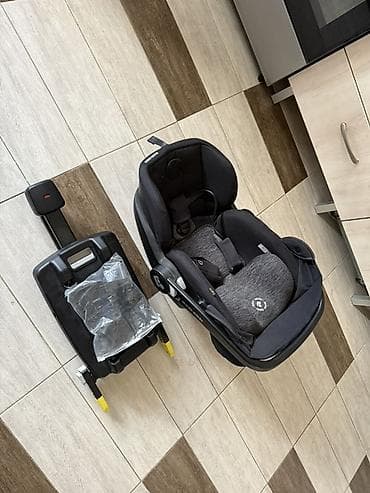 emo robot: Автокресло-переноска для новорождённого с базой ISOFIX. - Категория — 1
