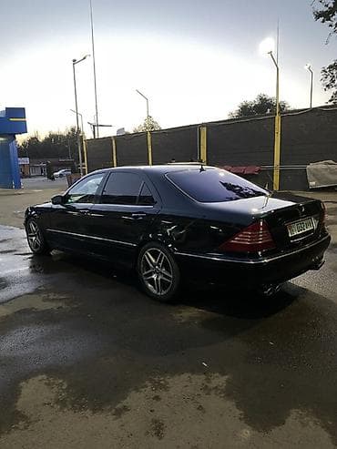 Транспорт: Mercedes-Benz S-Class: 2002 г., 5 л, Автомат, Бензин, Седан — 4