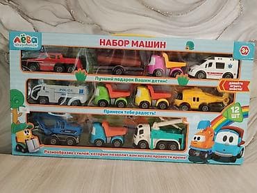 Набор игрушечных машин «Лёва-грузовичок», 12 шт. - Тематика