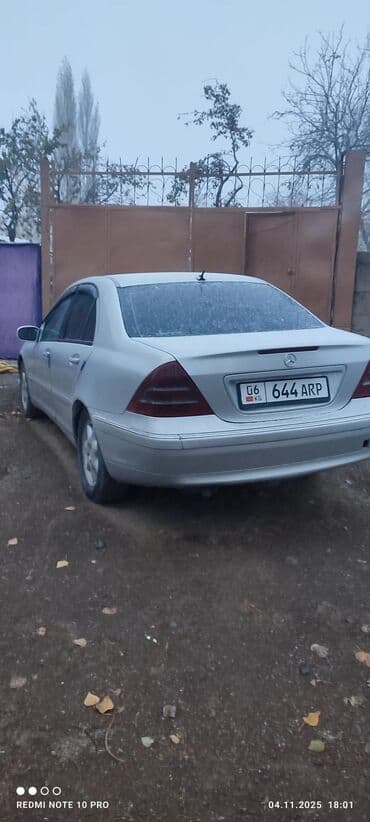 авто с последующим выкупом бишкек саната: Mercedes-Benz C-Class: 2003 г., 2.2 л, Механика, Дизель, Седан — 10
