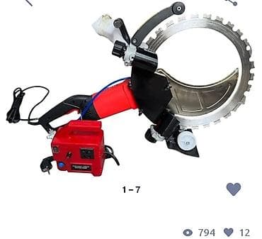 електро инструменты: Электрический резак для шины с кольцевой пилой + углошлифовальная — 1