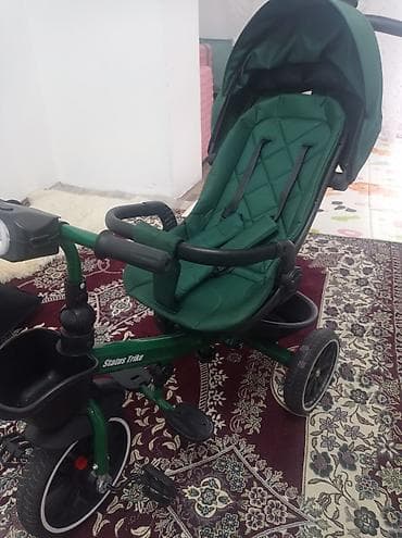 Детский транспорт: Детский трехколесный велосипед-коляска Status Trike, цвет — 4