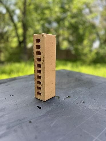 трафарет кирпич: Кирпич пустотелый (щелевой), керамический и силикатный — образцы — 9