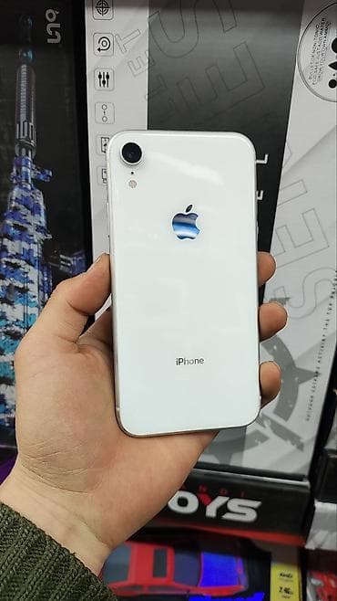 IPhone Xr, Б/у, 64 ГБ, Белый, Защитное стекло, Чехол, 100 % at lalafo.kg IPhone Xr, Б/у, 64 ГБ, Белый, Защитное стекло, Чехол, 100 %