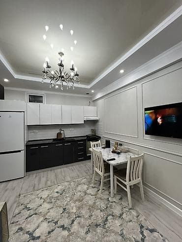 аренда каркаса: 2 комнаты, 47 м², Элитка, 13 этаж, Дизайнерский ремонт — 5