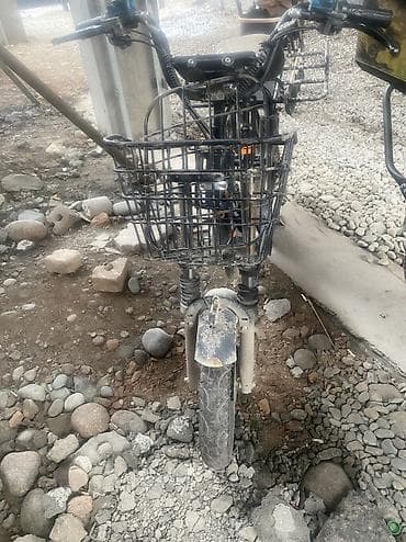 мини пидбайк: Электроскутер с багажным кофром - Компактный городской электроскутер — 5