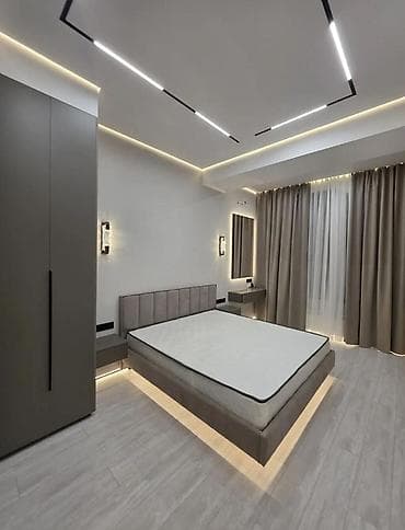 70: 2 комнаты, 80 м², Асанбай мкр Элитка, 12 этаж, Дизайнерский ремонт — 10