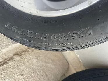 шины р13 лето: Колеса в сборе 175 / 80 / R 13, Лето, Б/у, Комплект, Литые, отверстий - 5 — 2