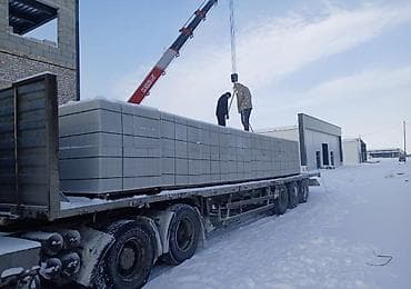 Газобетонные блоки для строительства - Формат: прямоугольные стеновые