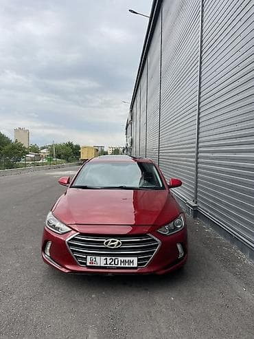 летние: Hyundai Elantra: 2016 г., 2 л, Автомат, Бензин, Седан — 1