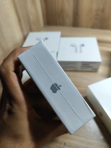 аирподс оригинал цена бишкек: Вкладыши, Apple, Новый, Беспроводные (Bluetooth), Классические — 5