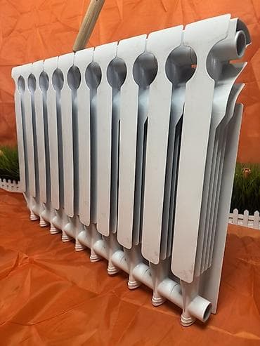 Алюминиевый секционный радиатор отопления - Количество секций: 10 -