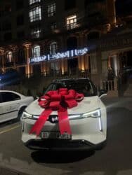 Шарики и коробочка в подарок при заказе банта на машину 😍 Бантики на