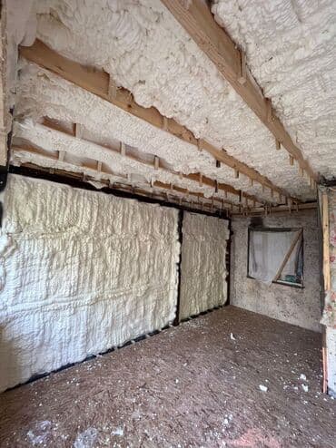 Утепление балкона, лоджии, Утепление полов, Утепление потолоков | Утепление квартиры, Утепление склада, Утепление контейнера | Пенополиуретан Больше 6 лет опыта