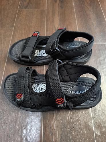 липучки: Спортивные сандалии с ремешками на липучках .В отличном состоянии. - — 2