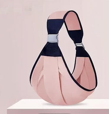 Слинг‑переноска для младенца (перекрестный хомут) - Эргономичная