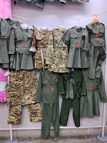 Детские и подростковые костюмы в стиле военной формы - Варианты