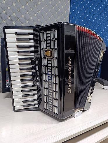 аренда музыкальных инструментов: Аккордеондор сатылат.Привозной Кыргызстанда ойнолбогон.Weltmeister — 10