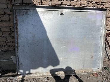 заказать ворота с калиткой: Металлическая дверь с коробкой и внутренним каркасом - Полный — 3