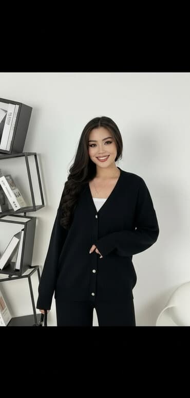 брендовые кардиганы: Комплект, Трикотаж — 1