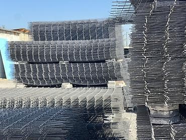 Металлопрокат: Арматурные сварные сетки - из рифлёной арматурной стали. - стяжки — 3