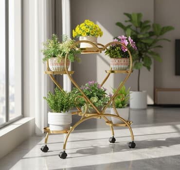 купить вазон для цветов: Этажерка для цветов, Новый, Железо, Платная доставка — 1