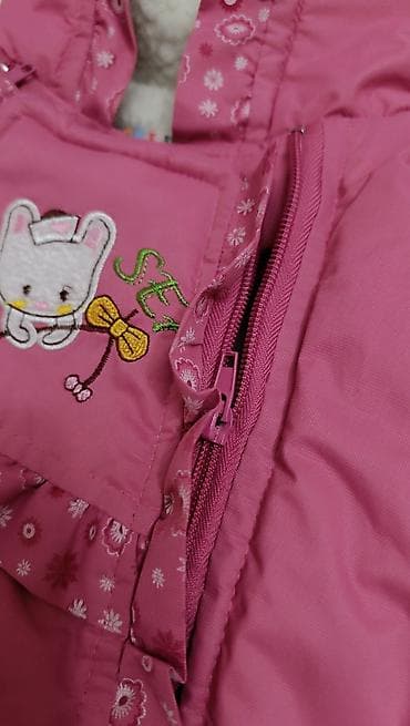 *****Теплый плюшевый комбинезон 100 сом, размер от 1 месяца до 4-6