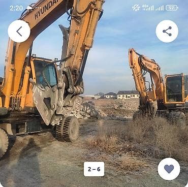 бетонн: Экскаватор, Hyundai, Гусеничный — 1