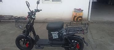 скутер электро: Электроскутер/электромопед с грузовой платформой 160 км журот — 3