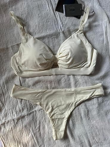биксы одежда: Раздельный купальник, Мягкая чашка, M, L, 2XS — 1